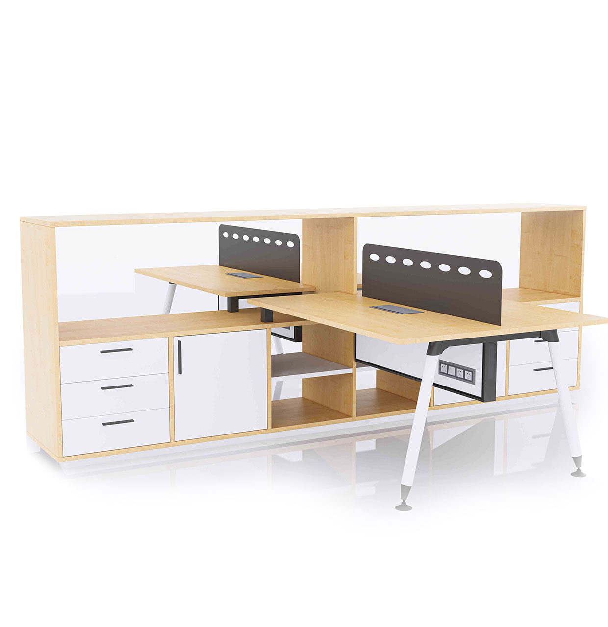 Small Modular Computer Desks for Office and Home